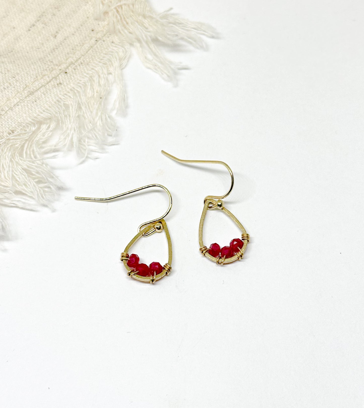 Birthstone earring mini