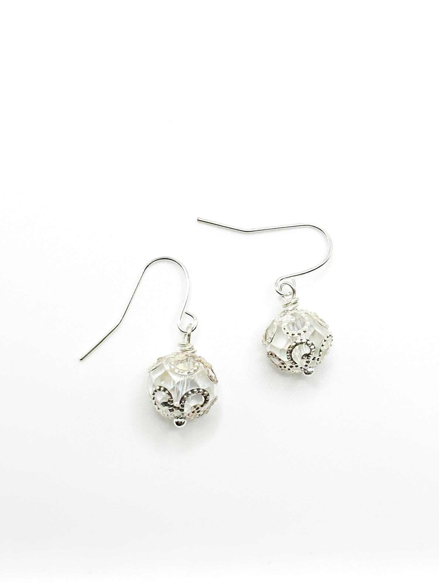 Christmas ball earrings