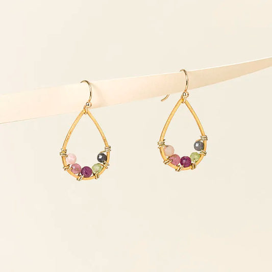 Mother's Day gift - Custom birthstone earrings