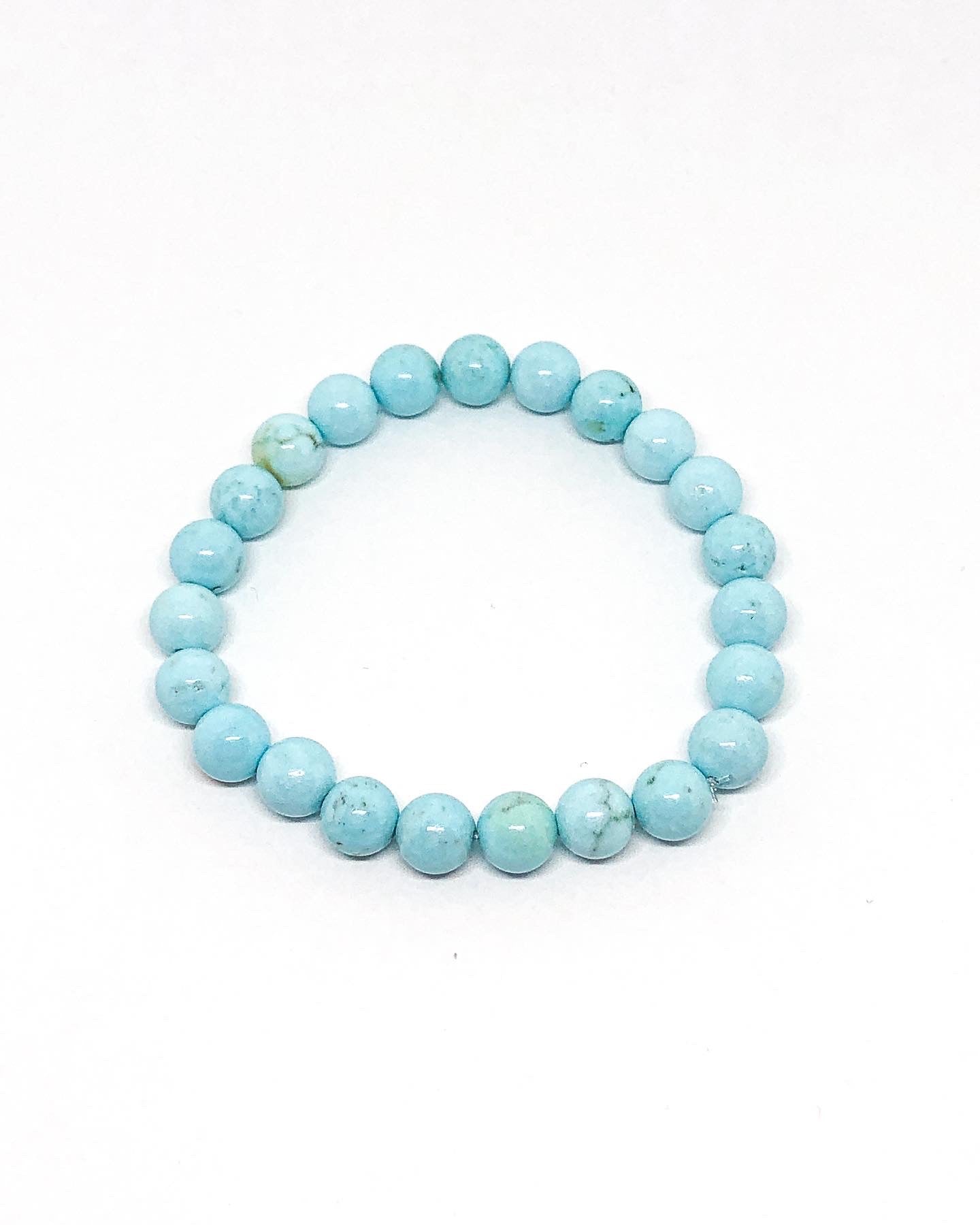 Magnesite beaded bracelet