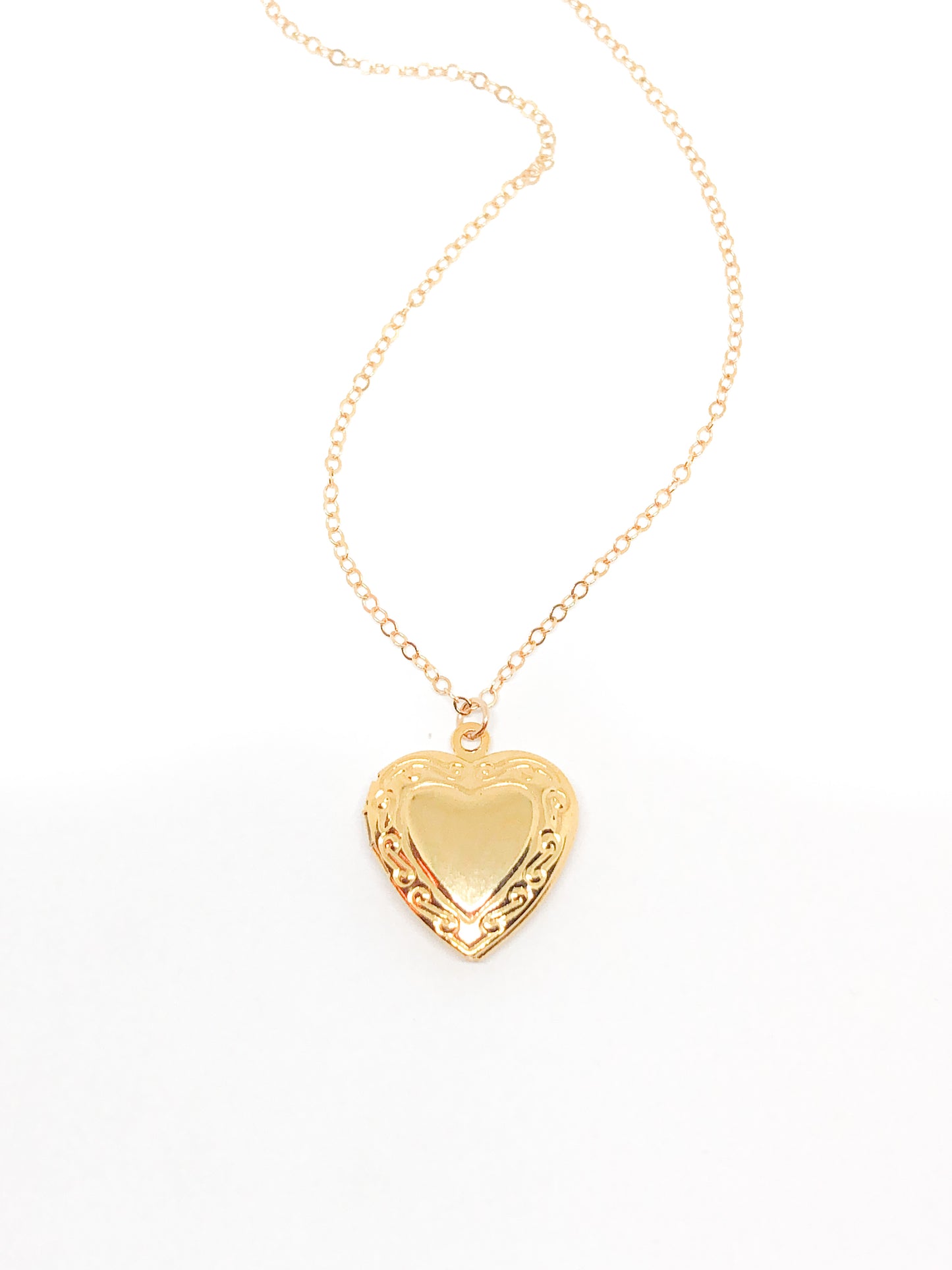 Large heart locket