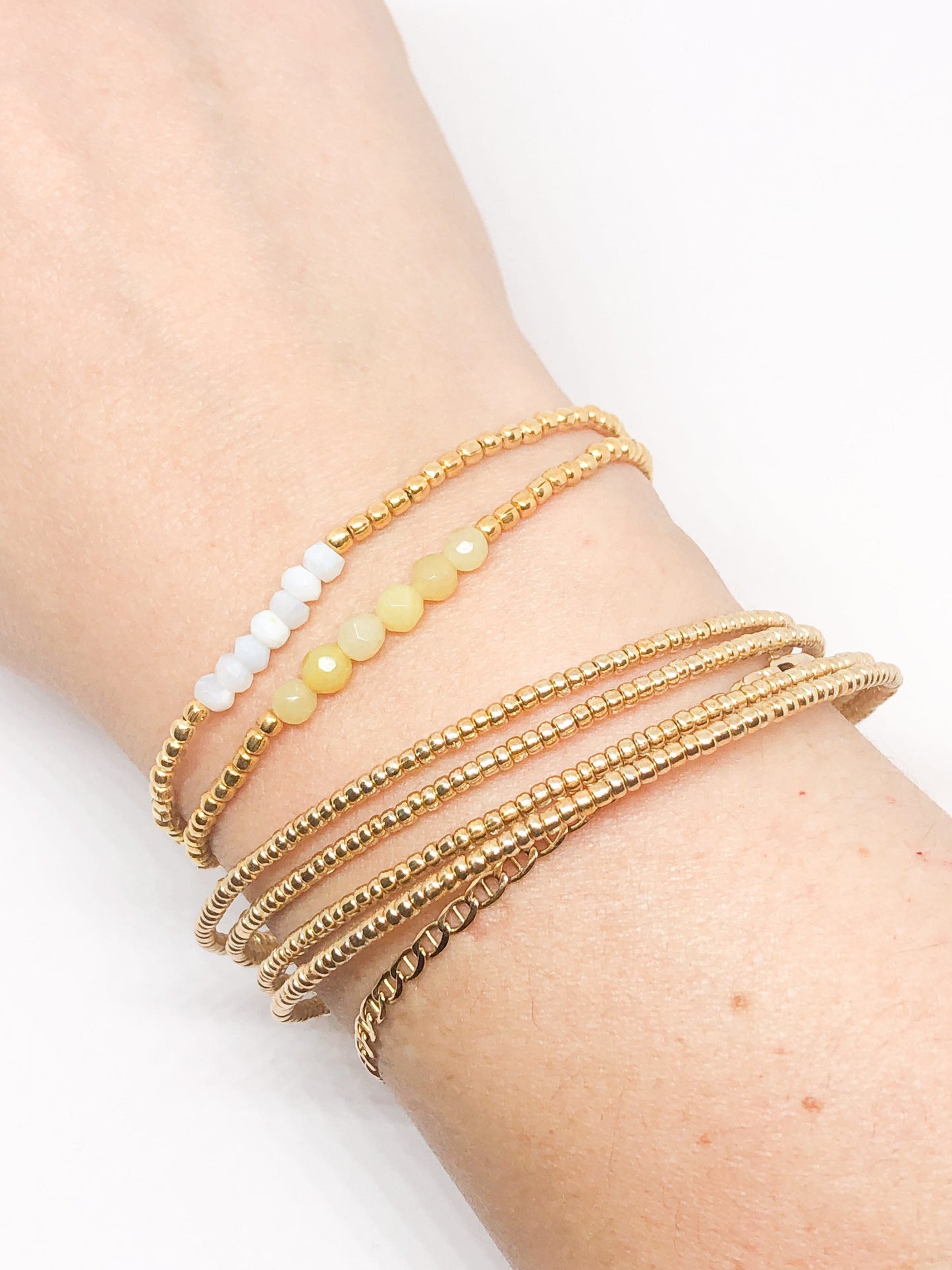 Spring Memory Wire Bracelet - Living a Real Life