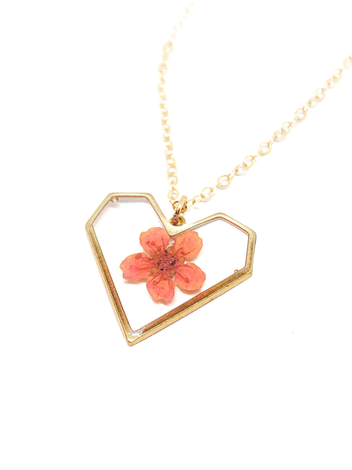 Mother's Day gift - Real flower necklace