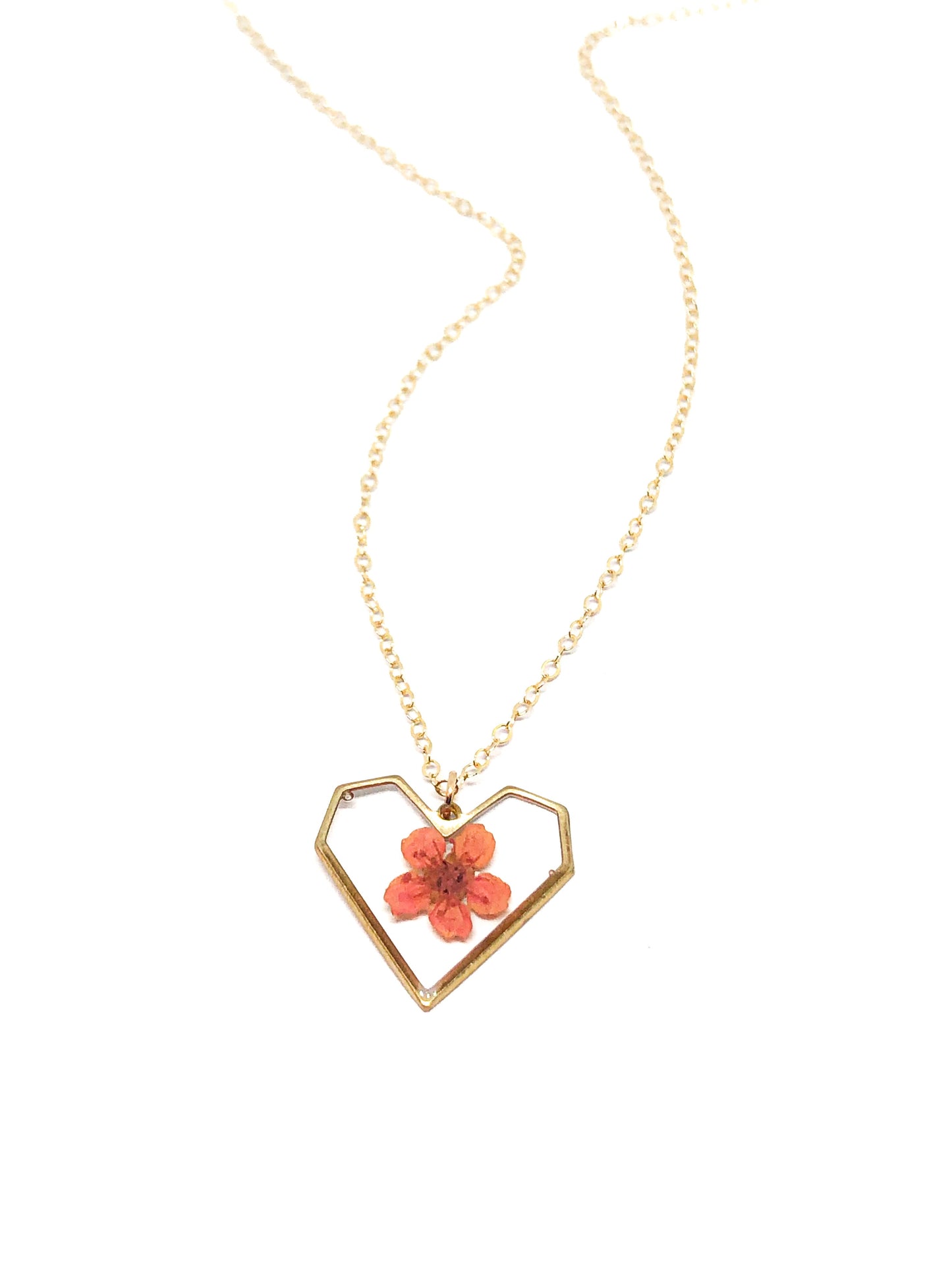 Mother's Day gift - Real flower necklace